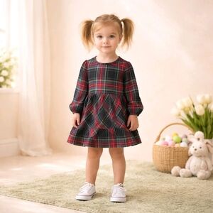 Draper James 18-month girls' plaid dress